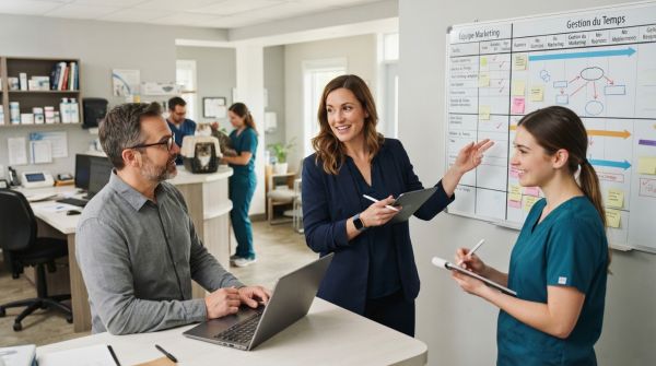 Apprendre à déléguer : marketing et gestion du temps en clinique